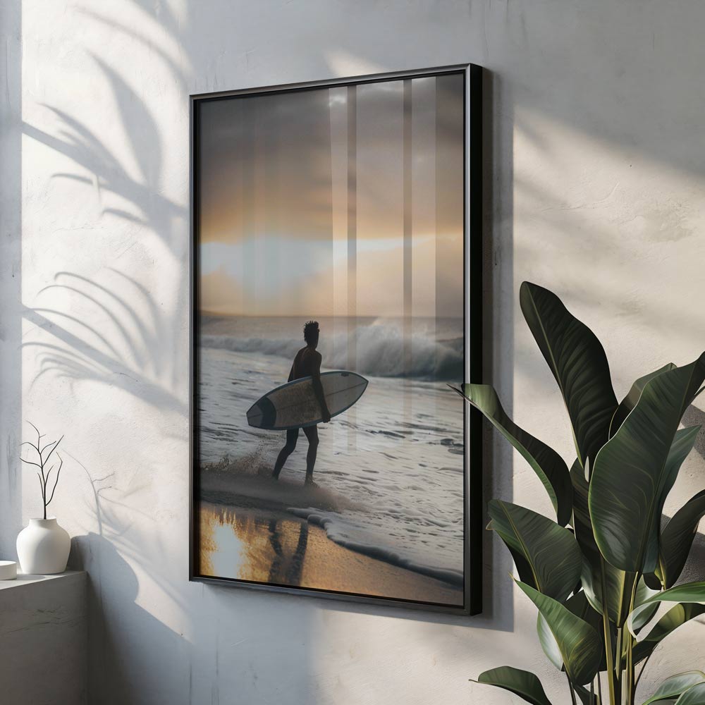 Chasing Wave Surfer Poster