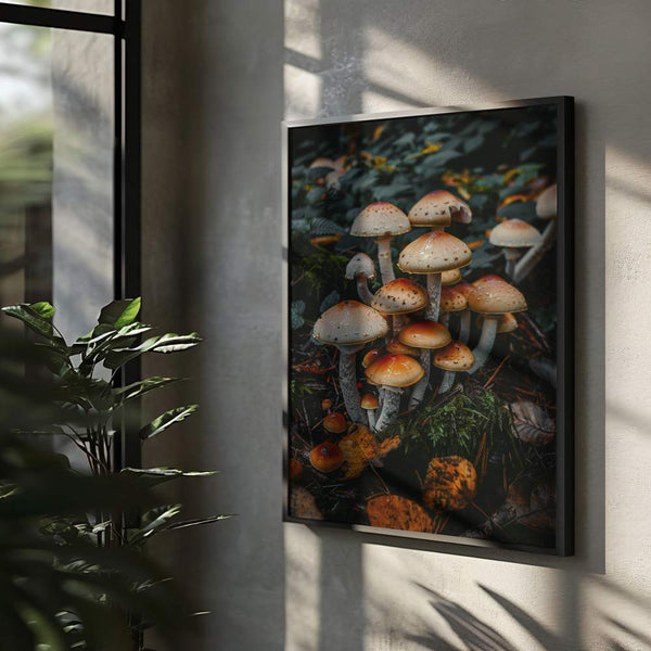 Mushroom Forest Poster