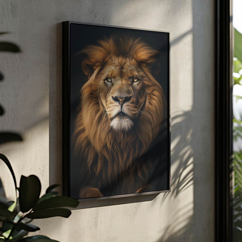 Wild Lion Poster