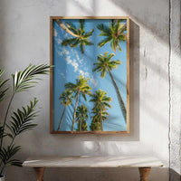 Tropical Palm Tree Poster