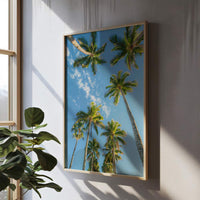 Tropical Palm Tree Poster