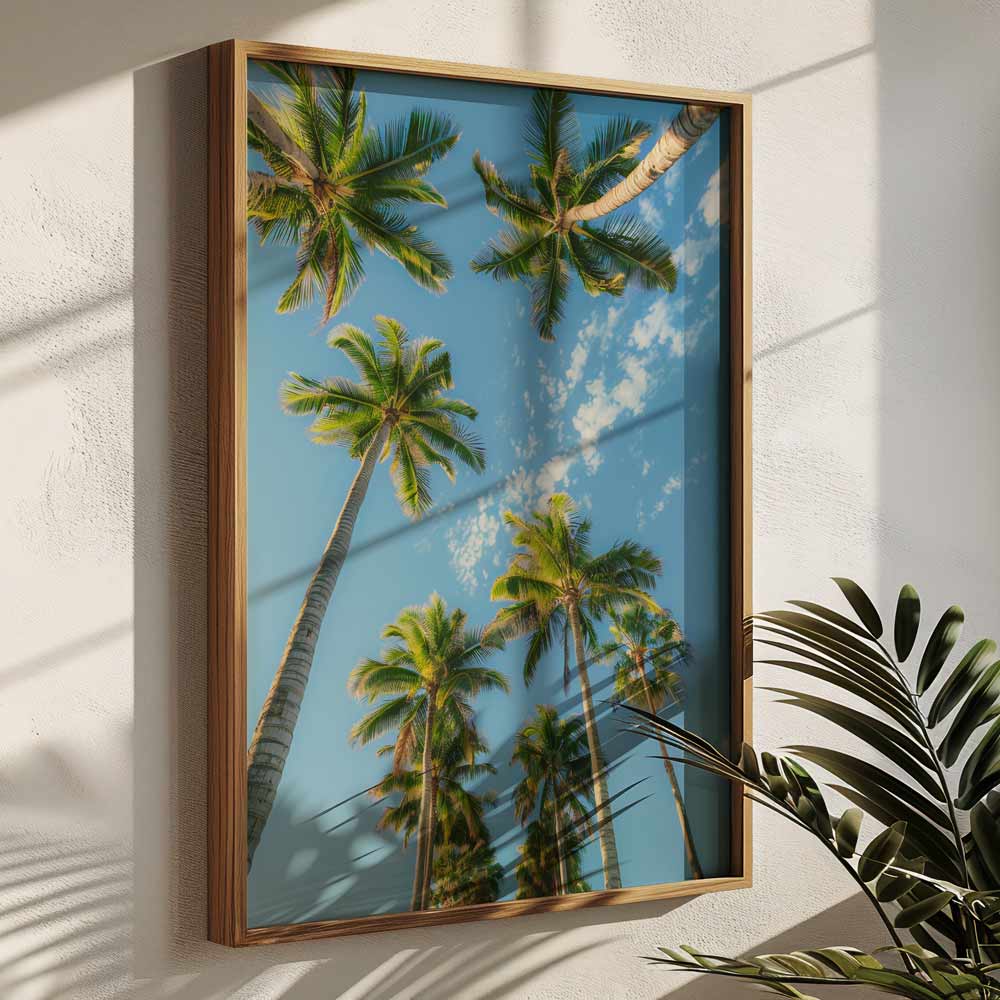 Tropical Palm Tree Poster