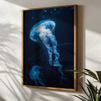 Ocean Jellyfish Poster