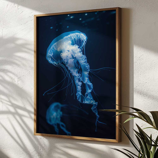 Ocean Jellyfish Poster