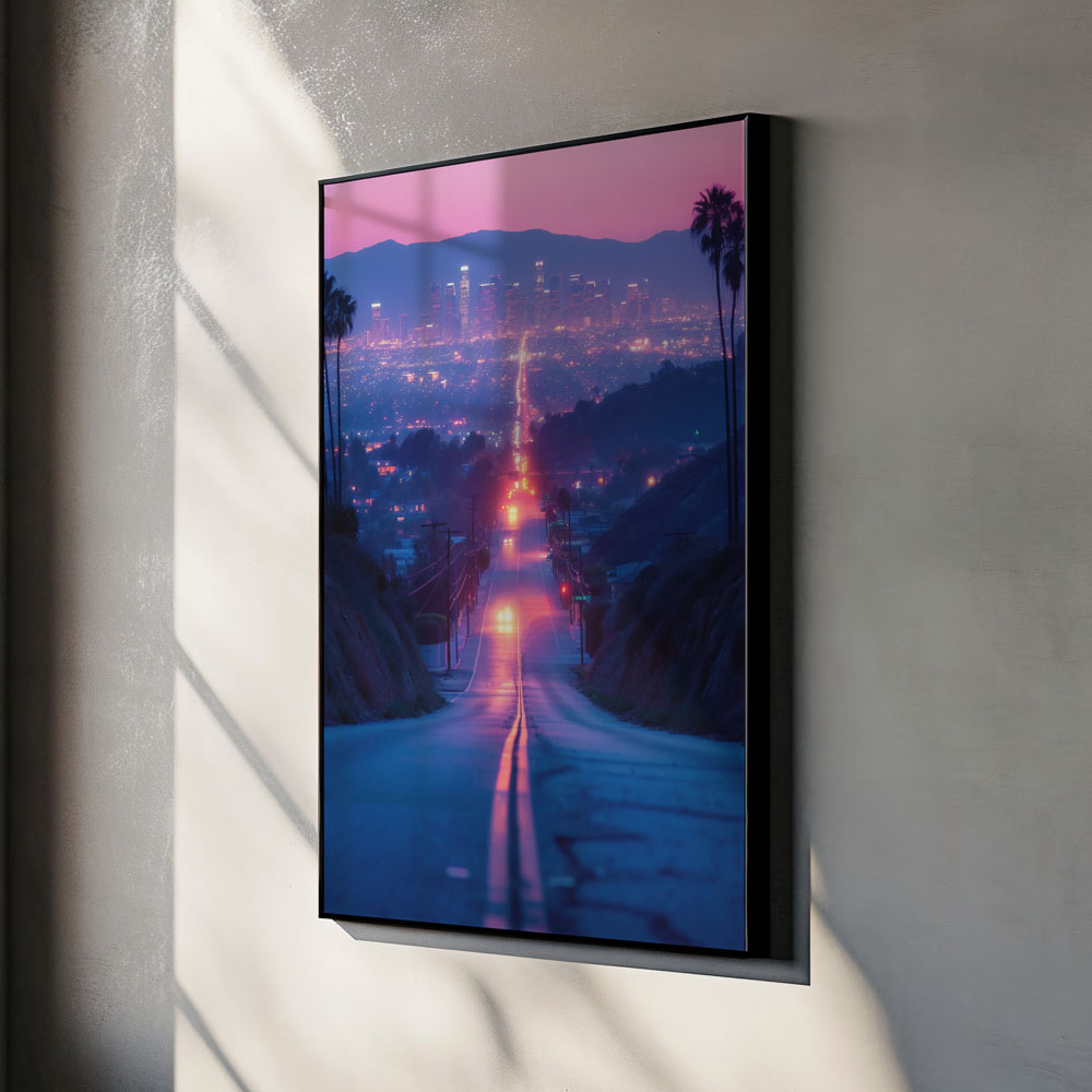 City Sunset Poster