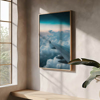 Cloud Airplane Poster